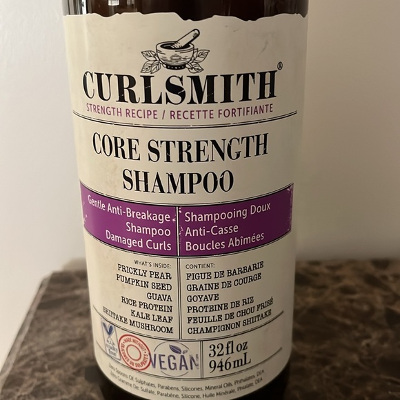 Shampoo Curlsmith Core Strengthen 32 fluid ounces - Picture 2 of 4